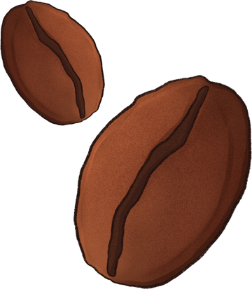 Warm Storybook Two Coffee Beans