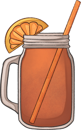 Warm Storybook Lemon Iced Tea